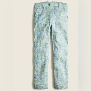 Cassi Namoda X J.Crew limited-edition painter's pant in linen canvas
